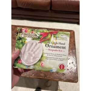 Precious Impressions My Little Hand Ornament Keepsake Kit 3D Hand Mold